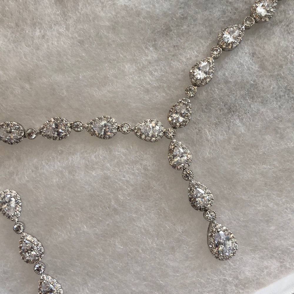 Bridal/wedding necklace, earrings, bracelet